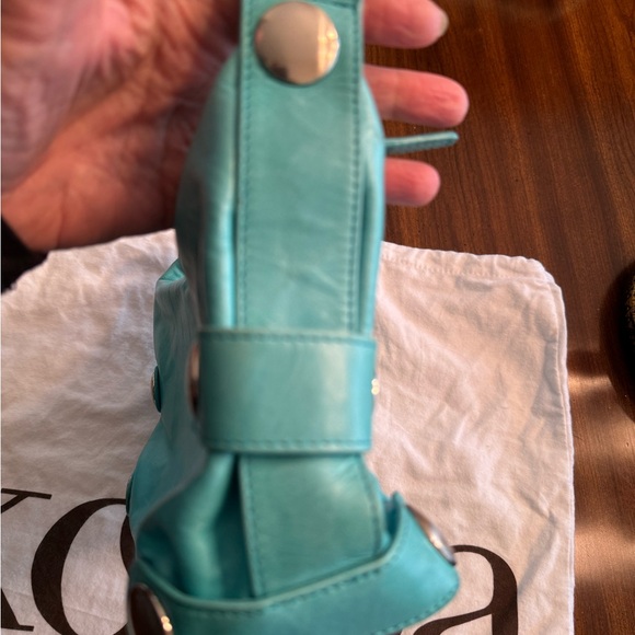 KOOBA turquoise leather purse.  SOFT!!! - Picture 12 of 15